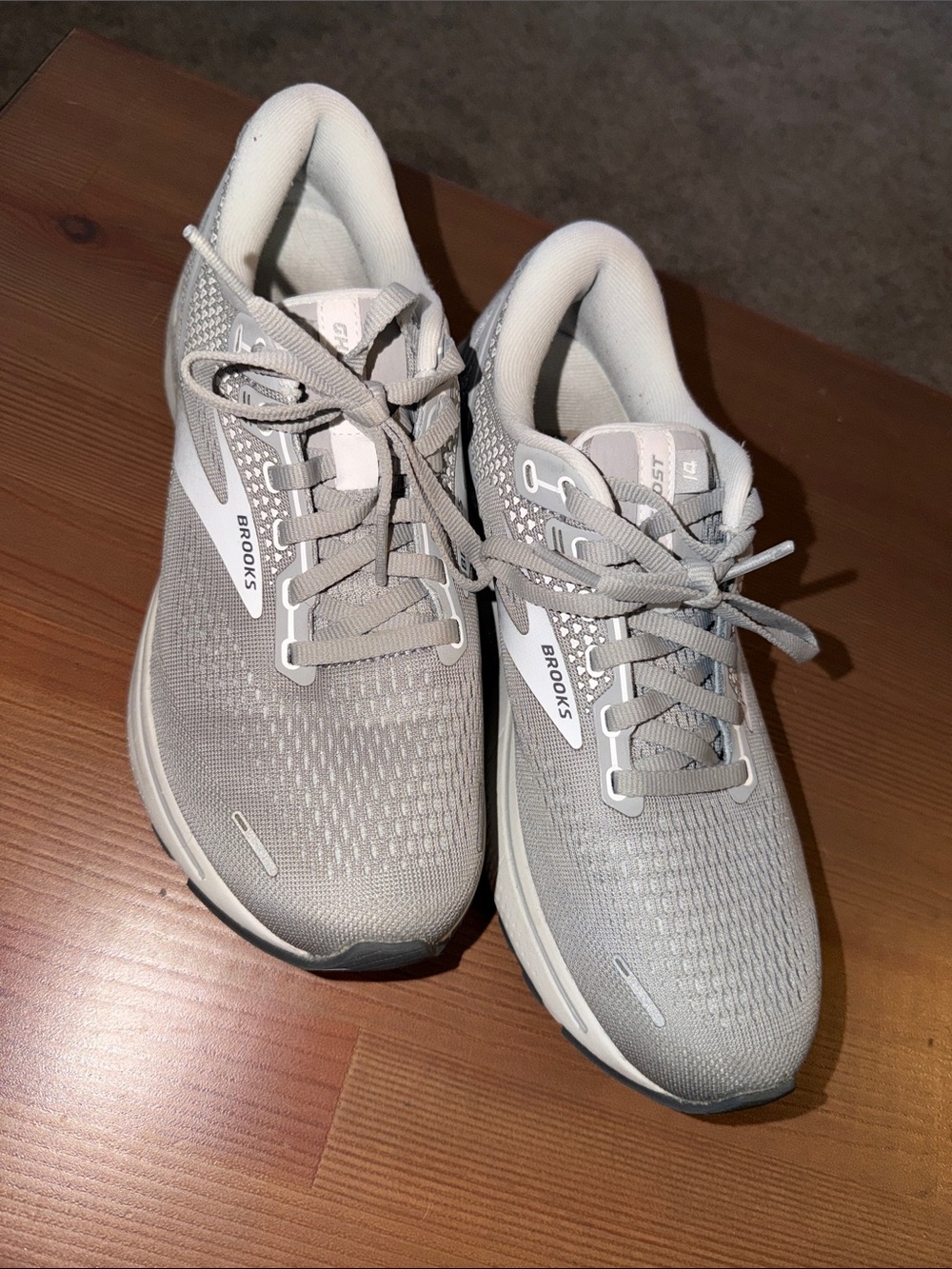 Brooks Women’s Running Sneakers - Light Gray and White
